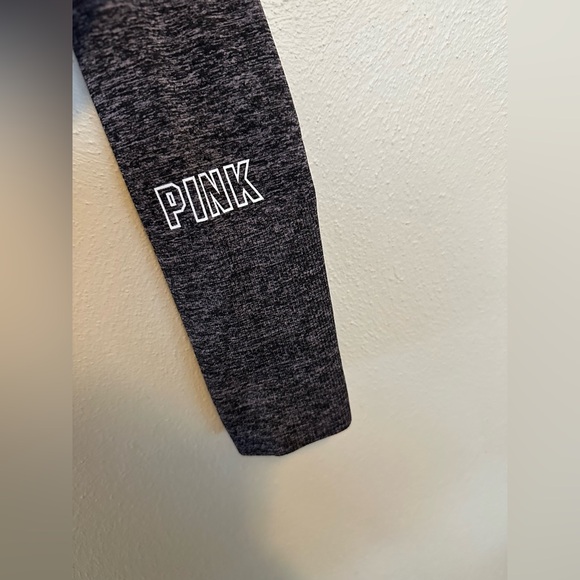 Victorias Secret VS Pink Seamless Cropped Workout Top Size Large Pink Multi - Picture 6 of 13